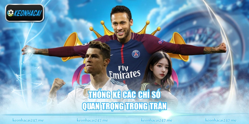Kết Quả Bóng Đá - Tổng Hợp Thông Tin Tỷ Số Nhanh Nhất 105 Thống kê các chỉ số quan trọng trong trận